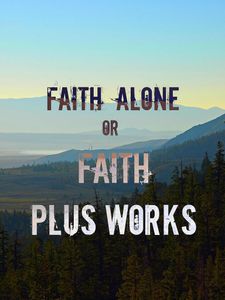 Faith without works is...