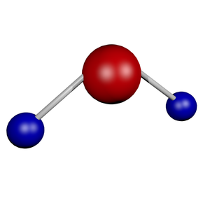 What is the chemical formula for water?