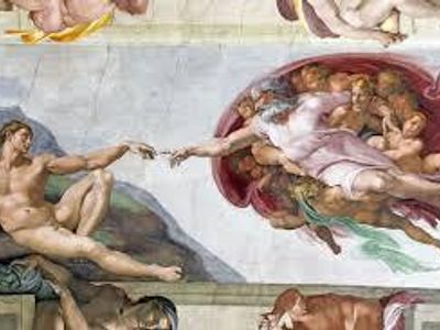 Which work is attributed to Michelangelo in the Sistine Chapel?