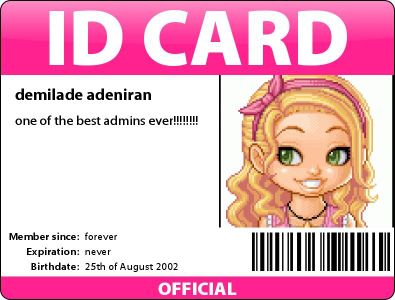 How old is demilade7years(admin)?