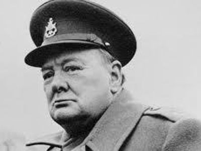 In world war two who was the prime minster in Britain?