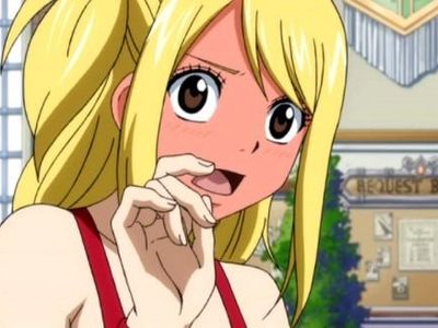 Who does Lucy love? Lucy: uh, uh... don't tell! -face palms-