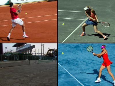 Which of the following is not a type of tennis court?