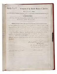 Which amendment to the U.S. Constitution officially abolished slavery?