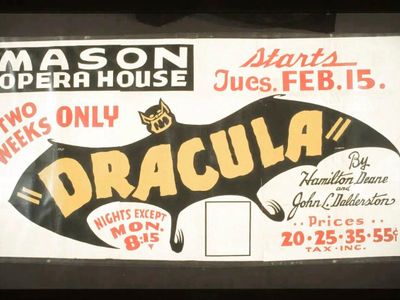 What is the name of the author who created the character of Dracula?