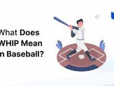 What does 'WHIP' stand for in baseball?