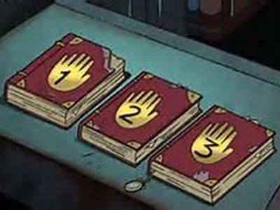 Out of the three journals, which one did Gideon posses?