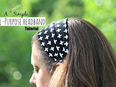 What is the purpose of wearing a headband?