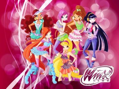 What are the names of the 6 main Winx?