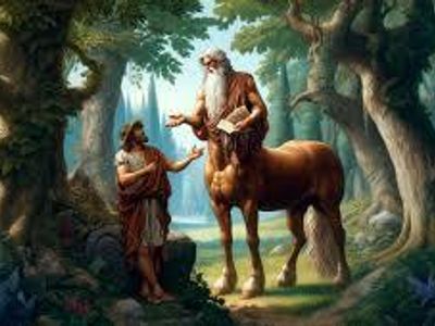 In Greek mythology, who is the most famous centaur known for his wisdom?