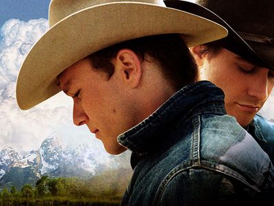 In the movie 'Brokeback Mountain', the main characters Ennis Del Mar and Jack Twist share a forbidden love due to what societal constraint?