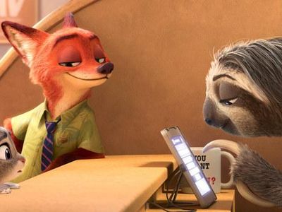 Which of the following does NOT speak directly to Judy or Nick?