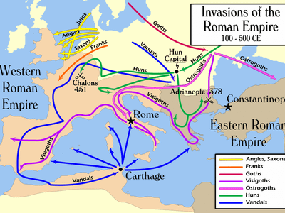 What was the main cause of Rome’s fall?