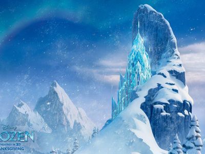 Where does Queen Elsa's ice castle can be found? Easy. No period on this one.