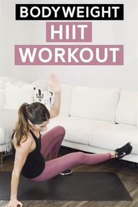 How long is a typical HIIT workout?