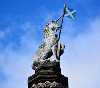 What is the national animal of Scotland?