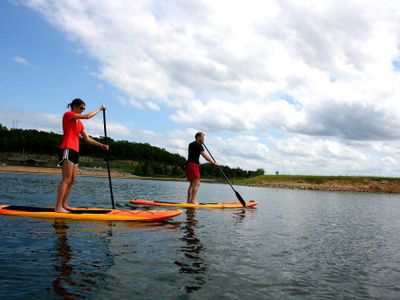 What is another name for paddleboarding?