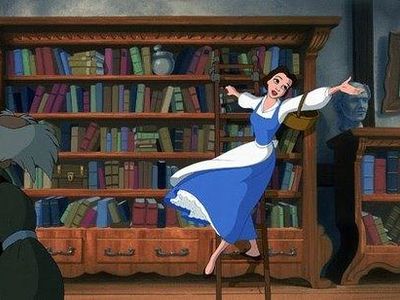 According to Belle, the best books are about...