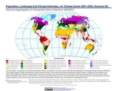 Which climate is characterized by cold winters and mild summers?