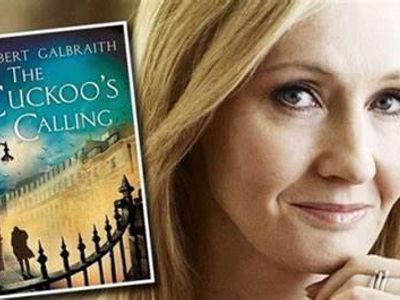 What is the pen name used by Joanne Rowling for the romance novel 'The Cuckoo's Calling'?