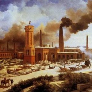 What was the name given to the economic system that characterized the Industrial Revolution?