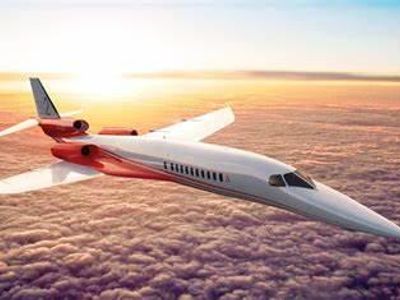 Which company is developing a supersonic passenger jet capable of cutting transatlantic flight times in half?