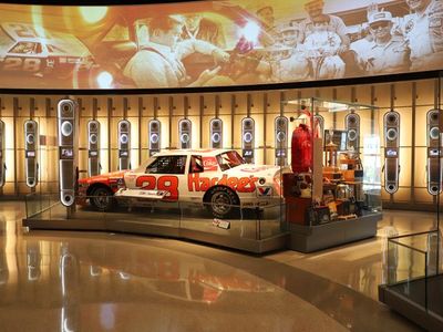 Where is the NASCAR Hall of Fame located?