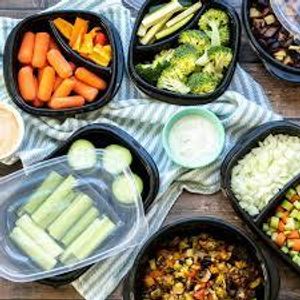 Which of the following is a good idea for meal prep veggies?