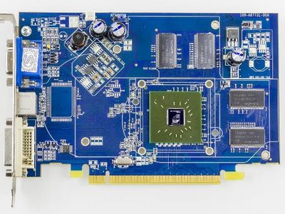 Which component of a graphics card houses the core processing unit responsible for performing graphics calculations?