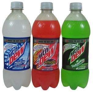 What flavor is typically associated with Mountain Dew?