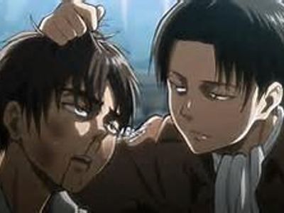 Is Levi's hair color black?