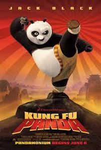 Which DreamWorks animated movie features a panda learning kung fu?