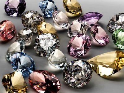 True or false: Diamonds can be any colour.