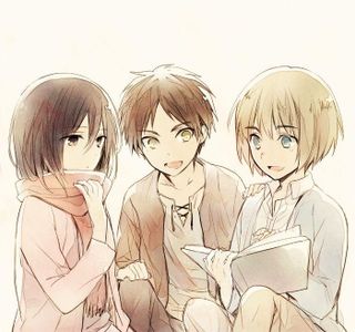 Who are Eren's friends?