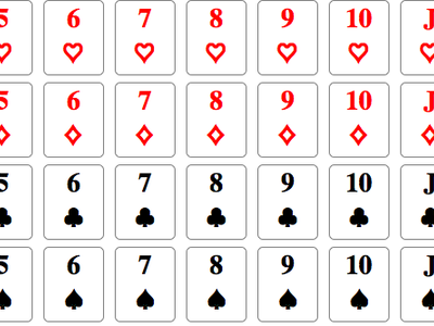 How many cards are in a standard deck of playing cards?