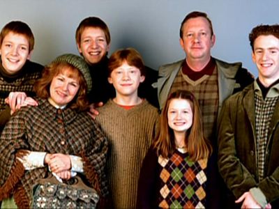 Which of the Weasley's childern worked at the Ministry?