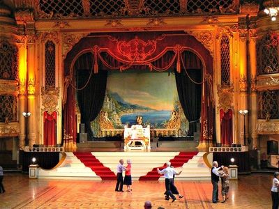 What is the famous Ballroom dance competition held in Blackpool known as?