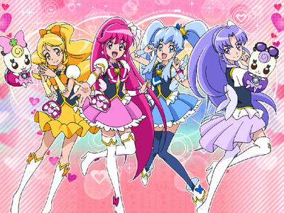 Which cure in Fresh Precure was originally from Labyrinth?