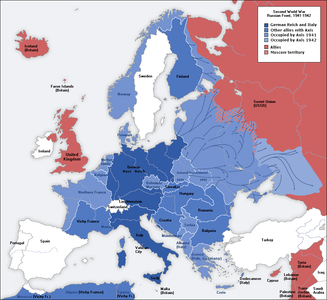 Which country was blamed for starting World War II?