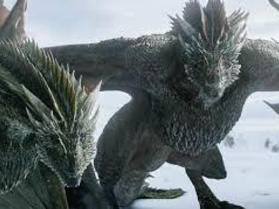 Which famous fantasy series feature dragons called Drogon, Rhaegal, and Viserion?