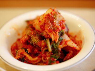 Which country is popular for its 'Kimchi'?