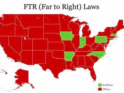 Which type of bike is prohibited in some bike lanes and trails?