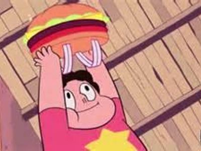 I am from Steven Universe. I own a Cheeseburger Backpack. Who am I?