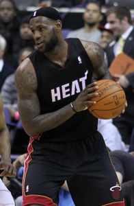 In which year did LeBron James join the Miami Heat?