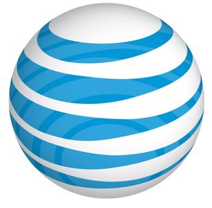 Which company's logo is a globe with stripes?