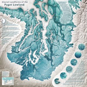 Which landform is a massive, broad land area elevated above the surrounding land?