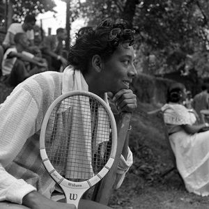 Who was the first African-American player to win the Wimbledon singles title?