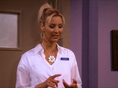 What is the name of Phoebe's job before she became a masseuse?