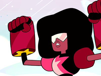 What 2 gems form the fusion "Garnet"?