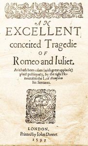 Who wrote 'Romeo and Juliet'?